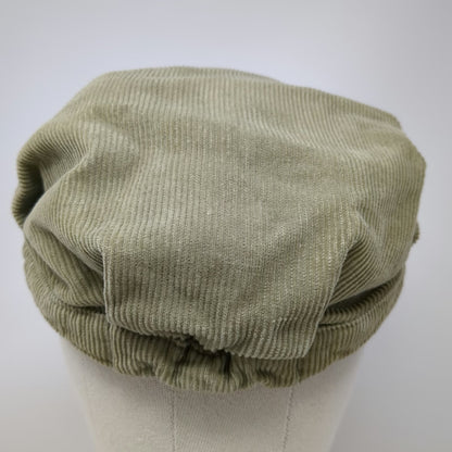 Pistil Army Cap Green One Size Cotton Corduroy Striped Lining Cadet Comfort Hat