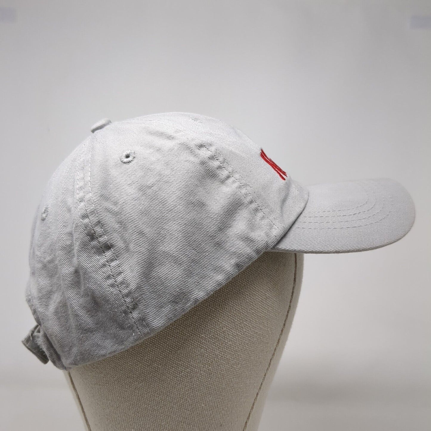 Misfits Strapback Hat Gray One Size Adjustable Embroidered Port & Company