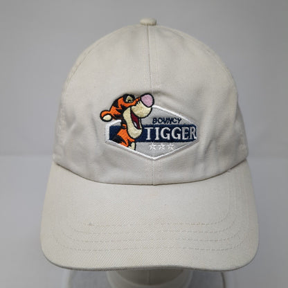 Disney Tigger Slideback Hat Tan One Size Adjustable Embroidered 6 Panel Pooh