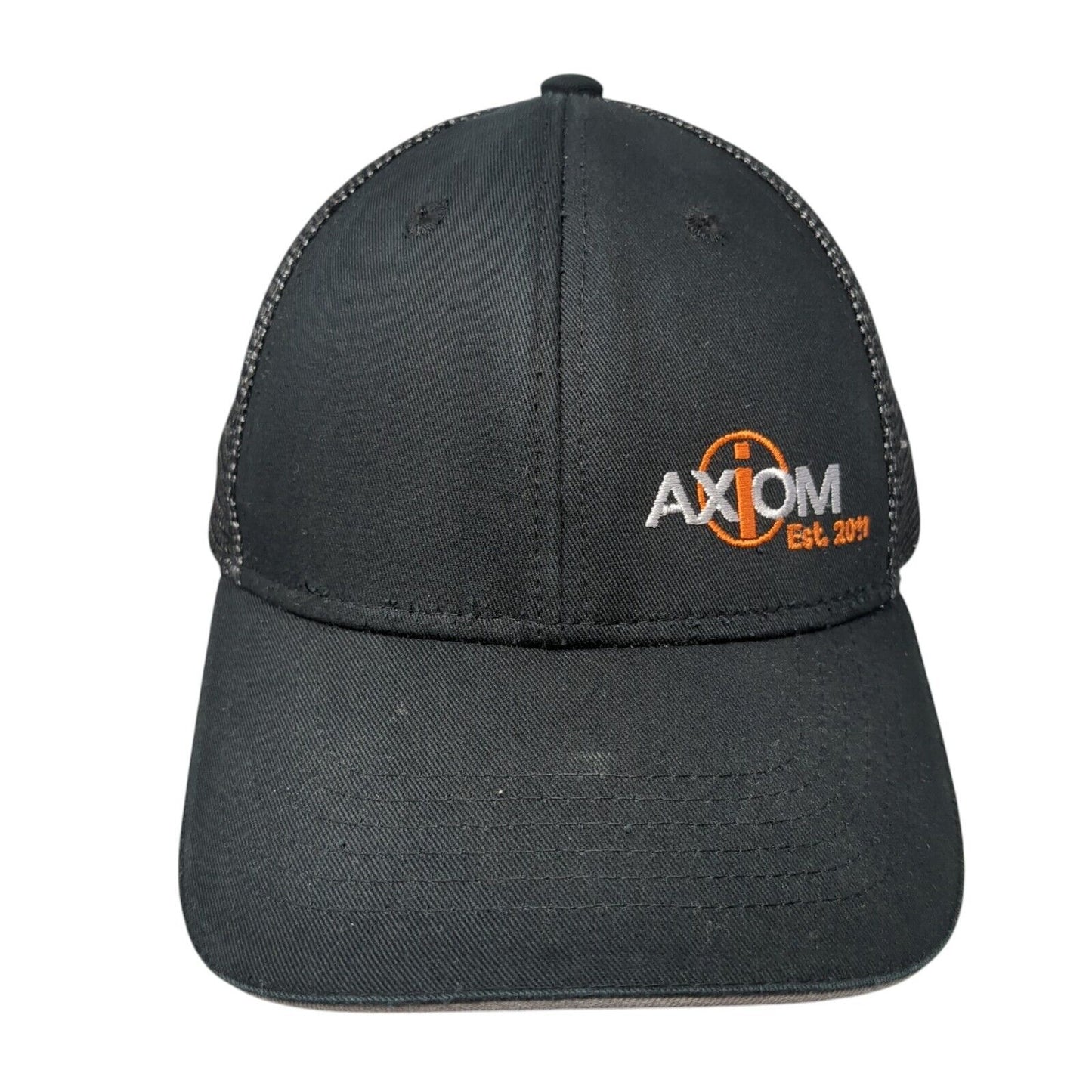 Axiom Est. 2011 Snapback Trucker Hat Black One Size Port Authority