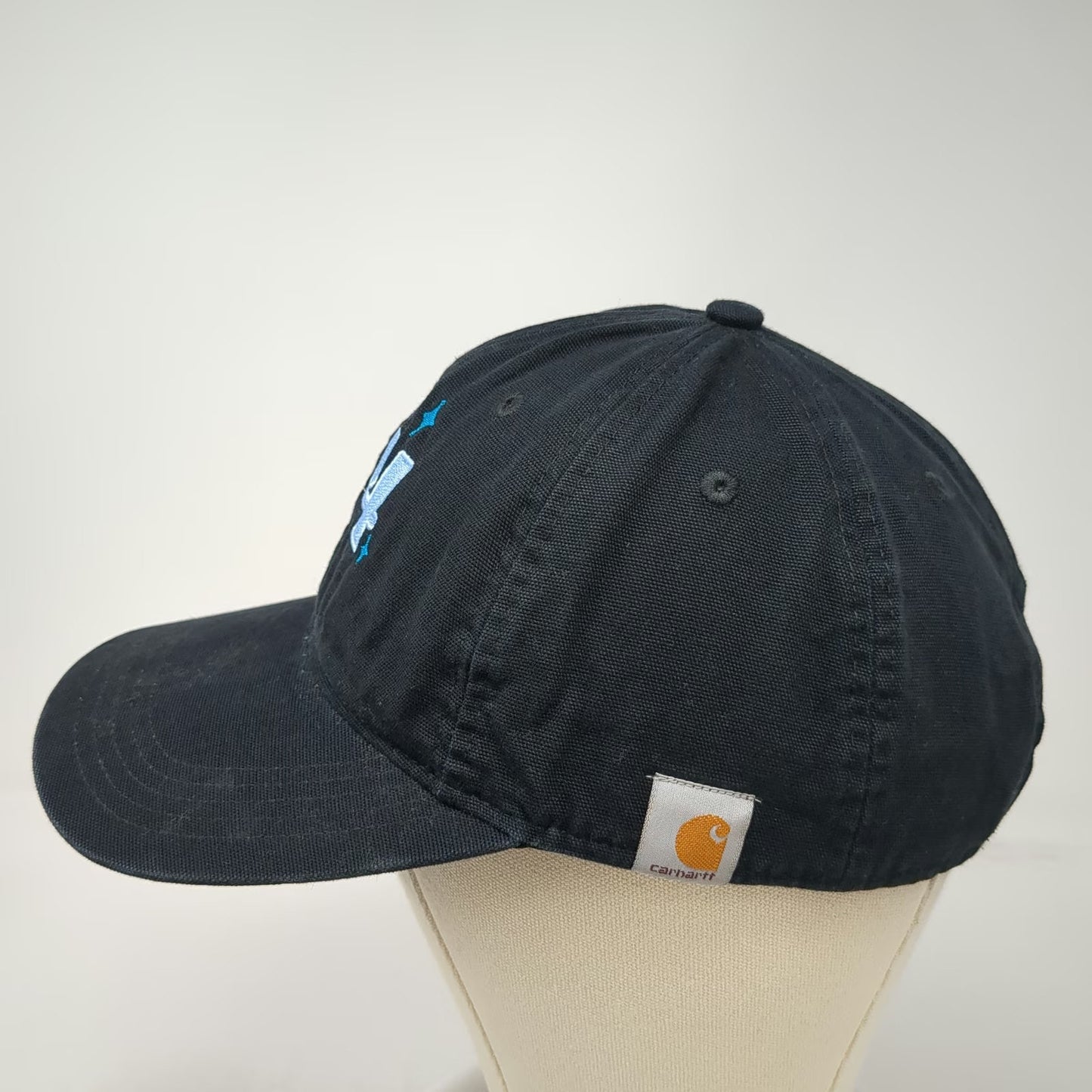 Carhartt Baseball Cap Black One Size Strapback T24 Sparkles Embroidery Hat