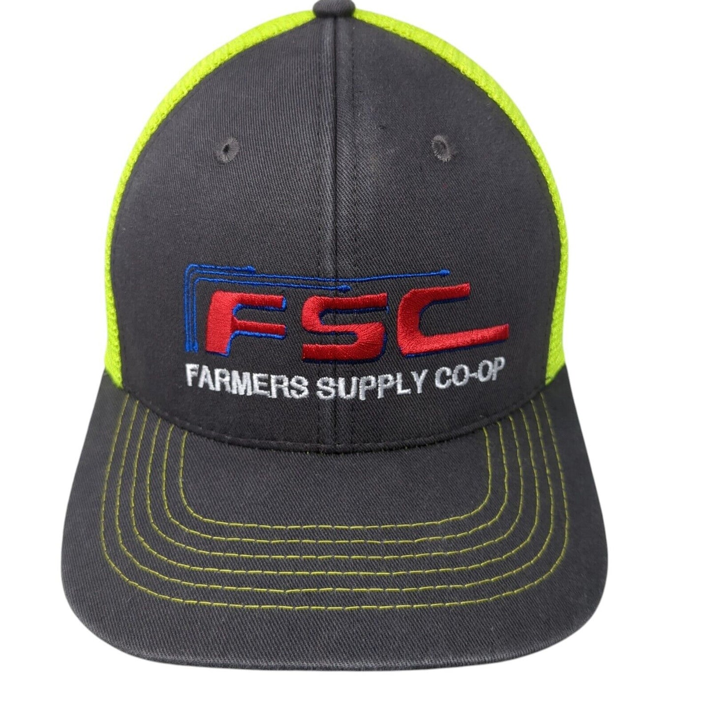 FSC Farmers Supply Co-Op Snapback Trucker Hat Multicolor OS Mesh Back Vie Gear