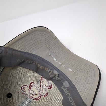 DB Southern Illinois Fitted Hat Black Medium Embroidered UAB300 Under Armour