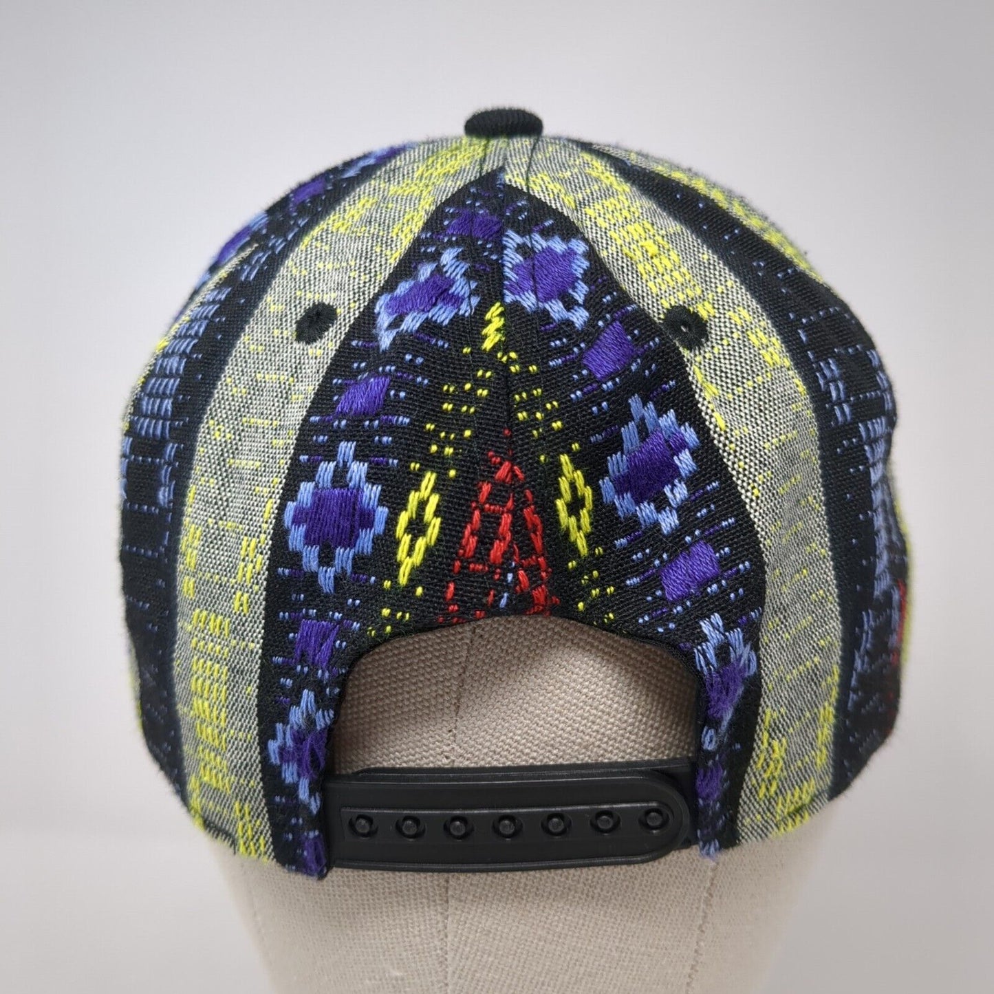Tail Boot Patch Snapback Hat Multicolor One Size Adjustable Geometric