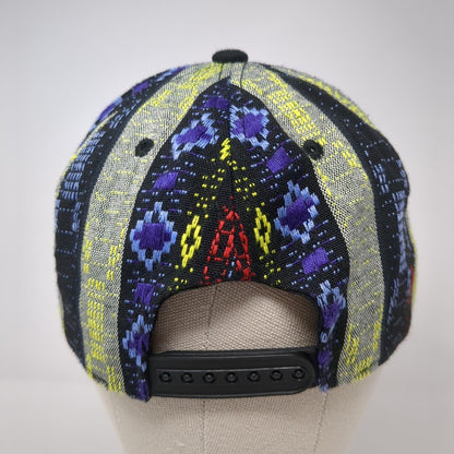 Tail Boot Patch Snapback Hat Multicolor One Size Adjustable Geometric