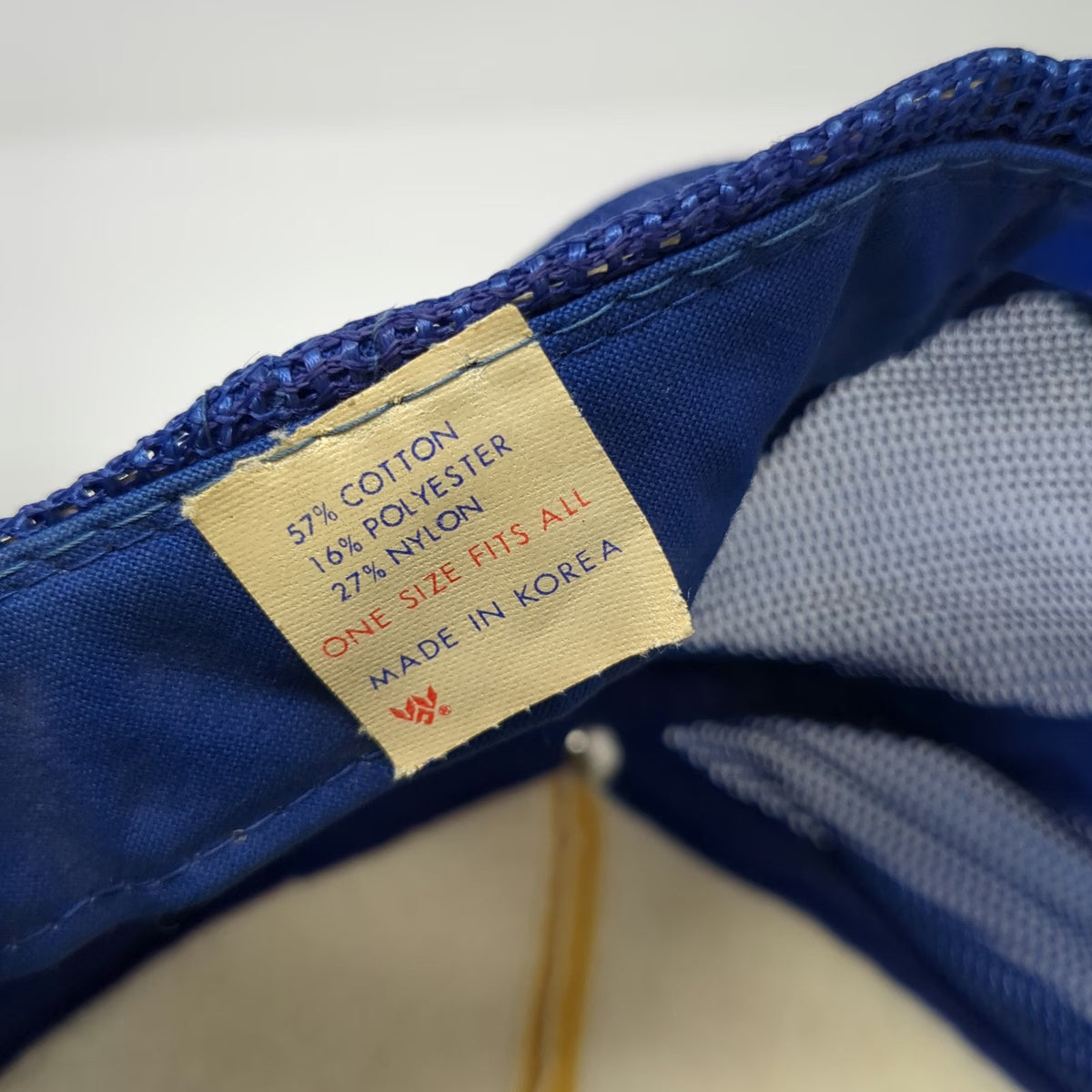 Trucker Hat Blue White 1987 Northwest Open Cribbage Tournament Skunk Vintage
