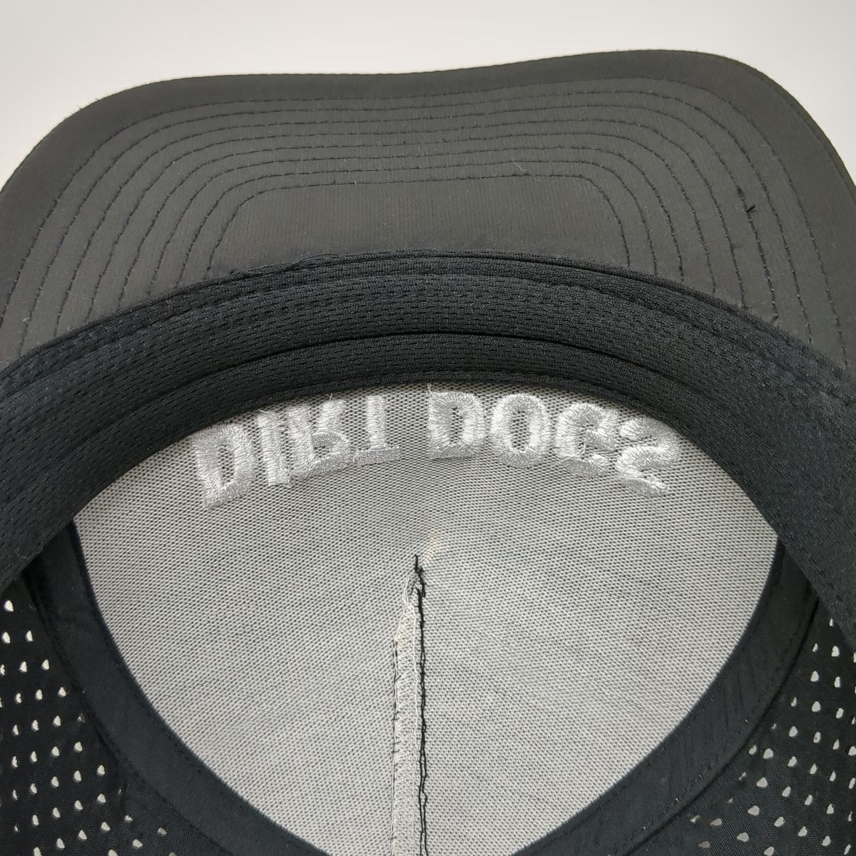 Zapped Dirt Dogs Podcast Mesh Trucker Hat Black One Size Rope Snapback Logo