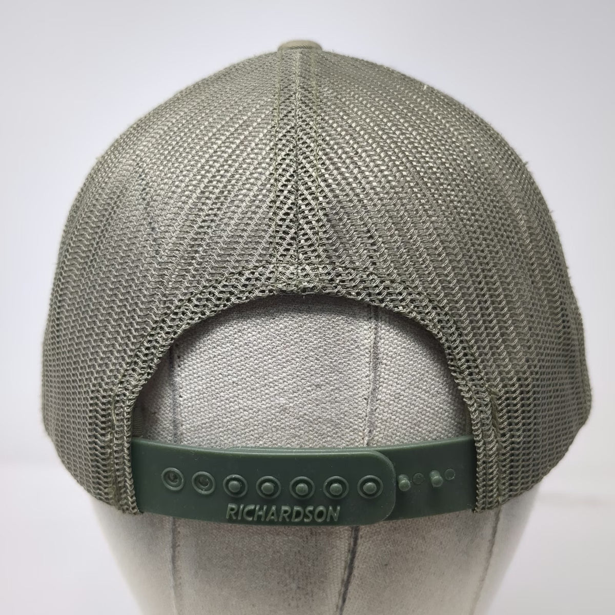 Richardson Trucker Hat Green One Size Hunters Warehouse HW Mesh Snapback Patch