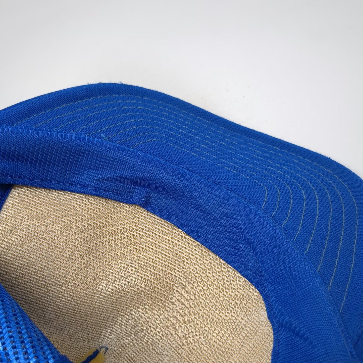 Designer Award Trucker Hat Blue One Size Mesh Back Foam Front Pennant Newsday