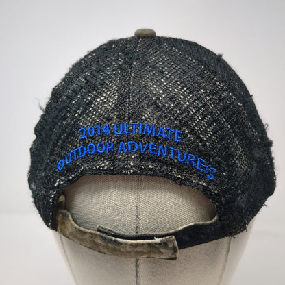 Werner Enterprises Baseball Cap Brown Camo One Size Mesh Distressed Trucker Hat