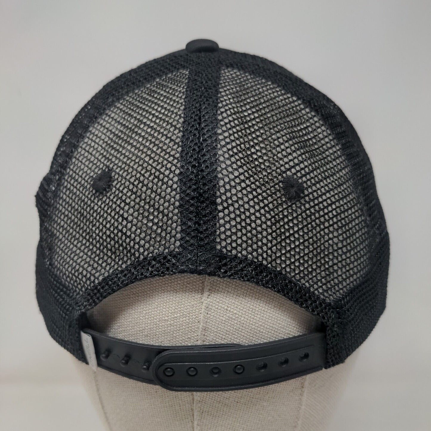 Elephant Snapback Mesh Back Trucker Hat Black OSFA Breathable O'Neill
