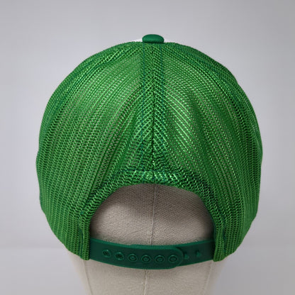Weiser Boise Cascade Snapback Mesh Back Trucker Hat Green White OSFA Logo