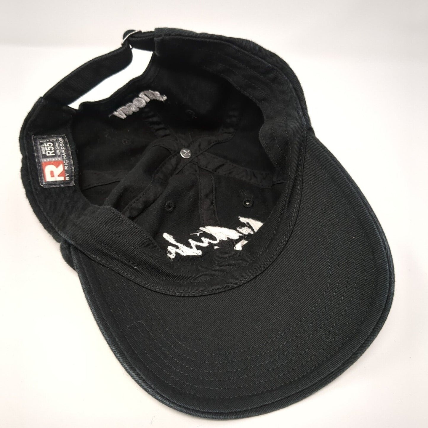 Swedish Vodka Absolut Slideback Hat Black One Size 6 Panel Richardson