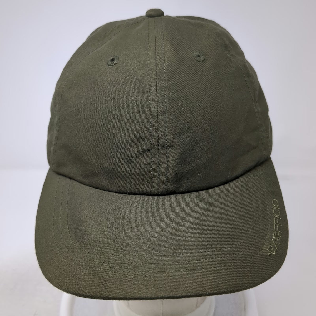 ExOfficio Baseball Cap Green One Size Mesh Lining Insect Shield Toggle Hat
