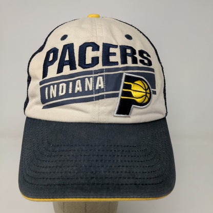 Fan Favorite Men's Snapback Hat Blue Size OSFA Embroidered Indiana Pacers