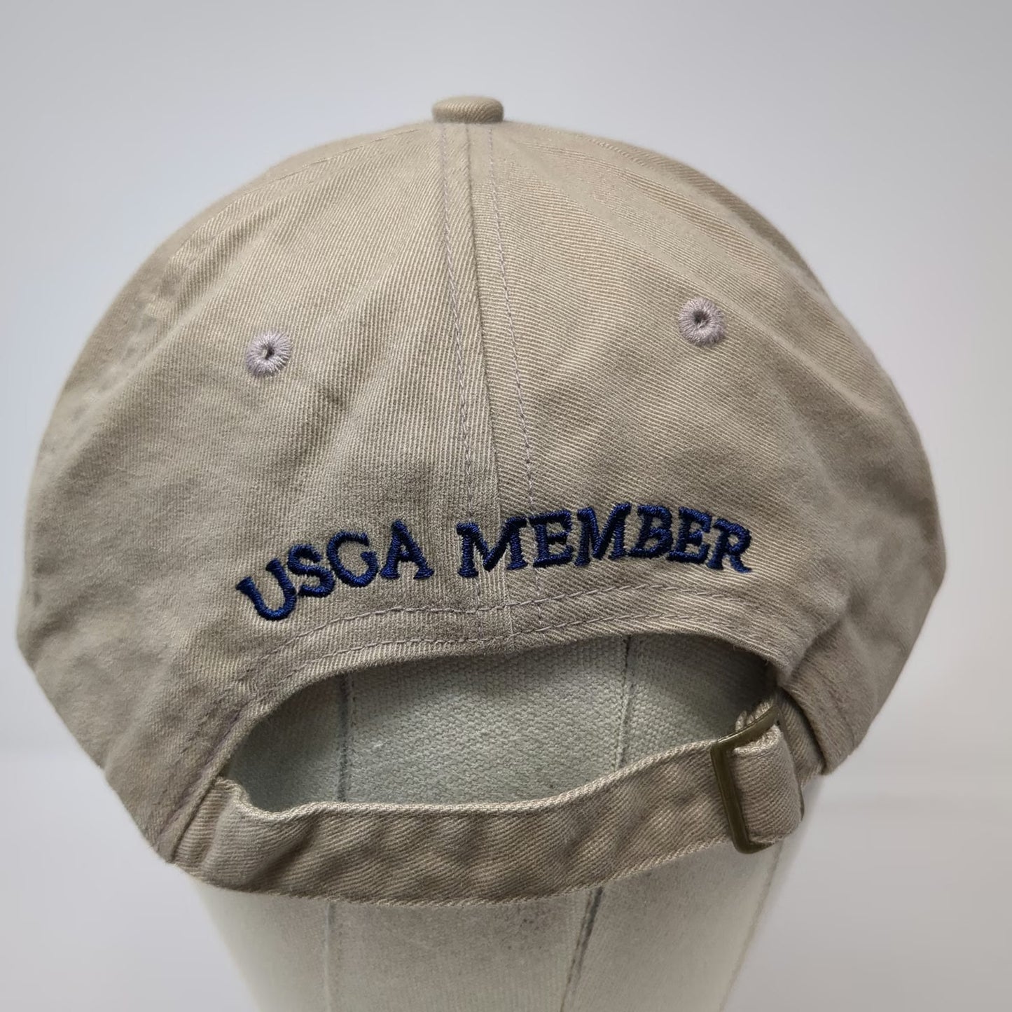 Beige One Size Baseball Cap Hat 2004 US Open Shinnecock Hills Golf USGA Member