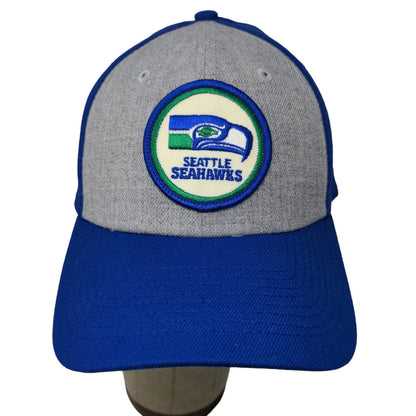 New Era Men's Fitted Hat Blue Size S/M Seattle Seahawks Embroidered Logo