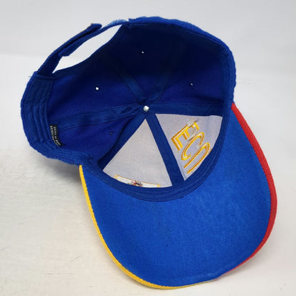 Baseball Cap Blue Red Yellow One Size Ecuador Embroidery Strapback Flag Hat