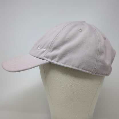 Nike Baseball Cap Purple XL Swoosh Logo Slideback Strapback Polyester Hat Club