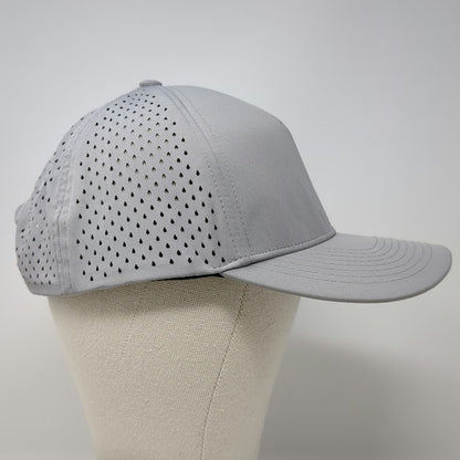 Billest Trucker Hat Gray One Size Snapback Pickleball Club USA Perforated Cap