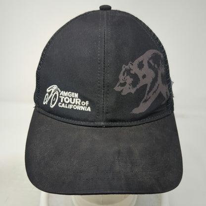 BOCO Gear Amgen Tour of California Bear Black One Size Trucker Hat Mesh Snapback