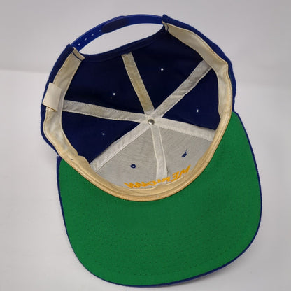 Meridian Little League Snapback Hat Blue M/L Adjustable Solid New Era
