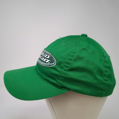 Bud Light Snapback Green One Size Shamrock Clover St Patricks Day Beer Hat Busch