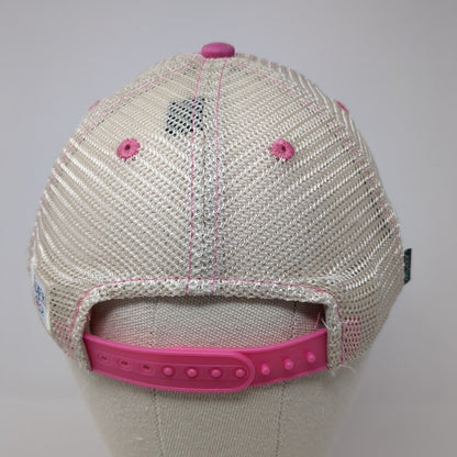 Southern Fried Cotton Dog Snapback Mesh Back Trucker Hat Multi One Size