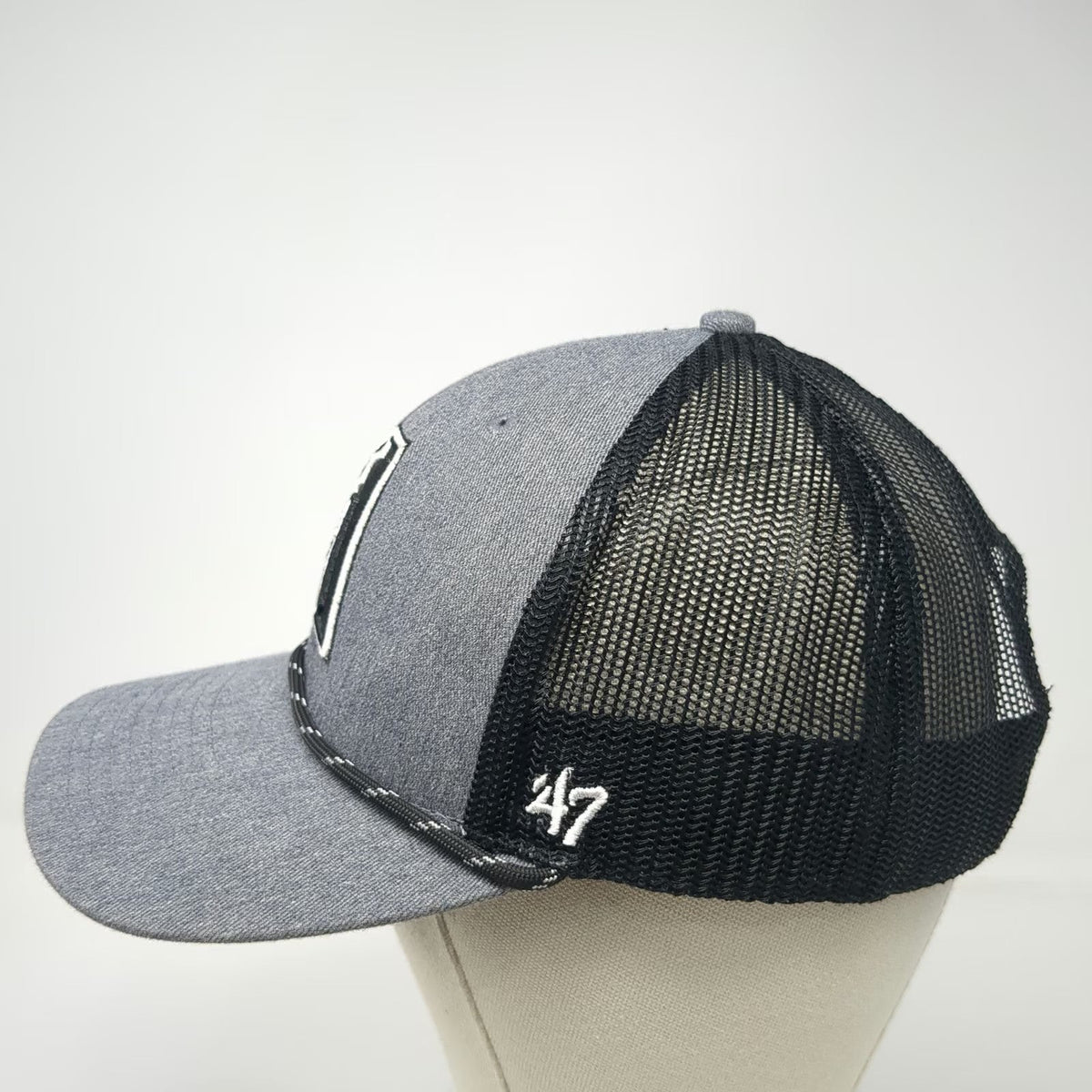 '47 Trucker Hat Gray One Size MLB Arizona Diamondbacks Mesh Snapback Rope