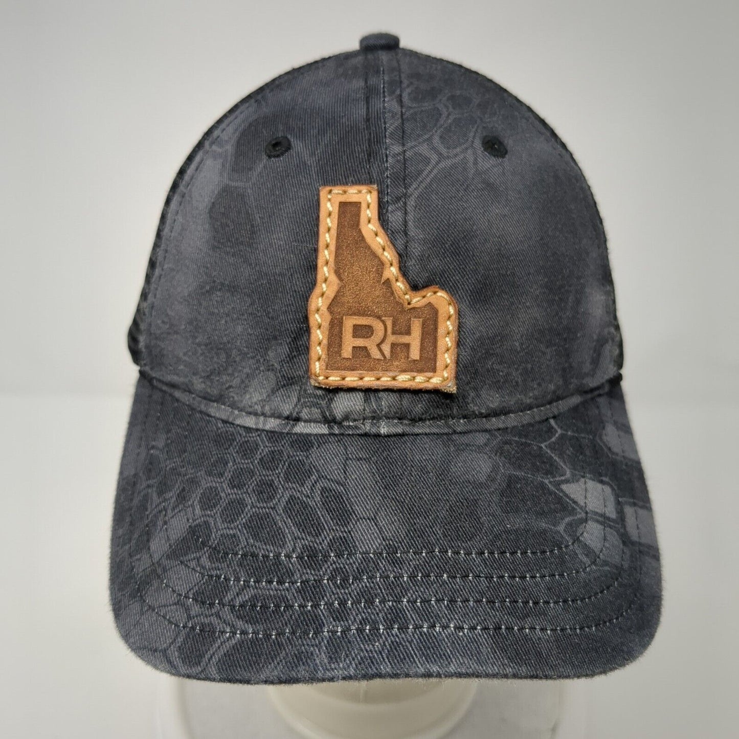 RH Idaho Patch Snapback Mesh Back Trucker Hat Camo M/L Richardson