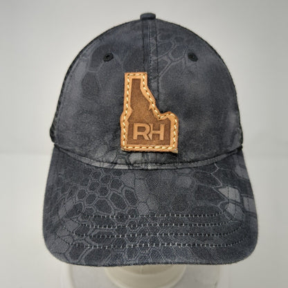 RH Idaho Patch Snapback Mesh Back Trucker Hat Camo M/L Richardson