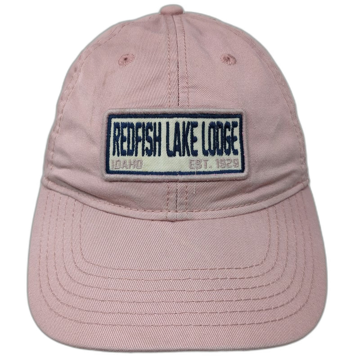 Legacy Baseball Cap Pink One Size Redfish Lake Lodge Idaho Cotton Strapback Hat