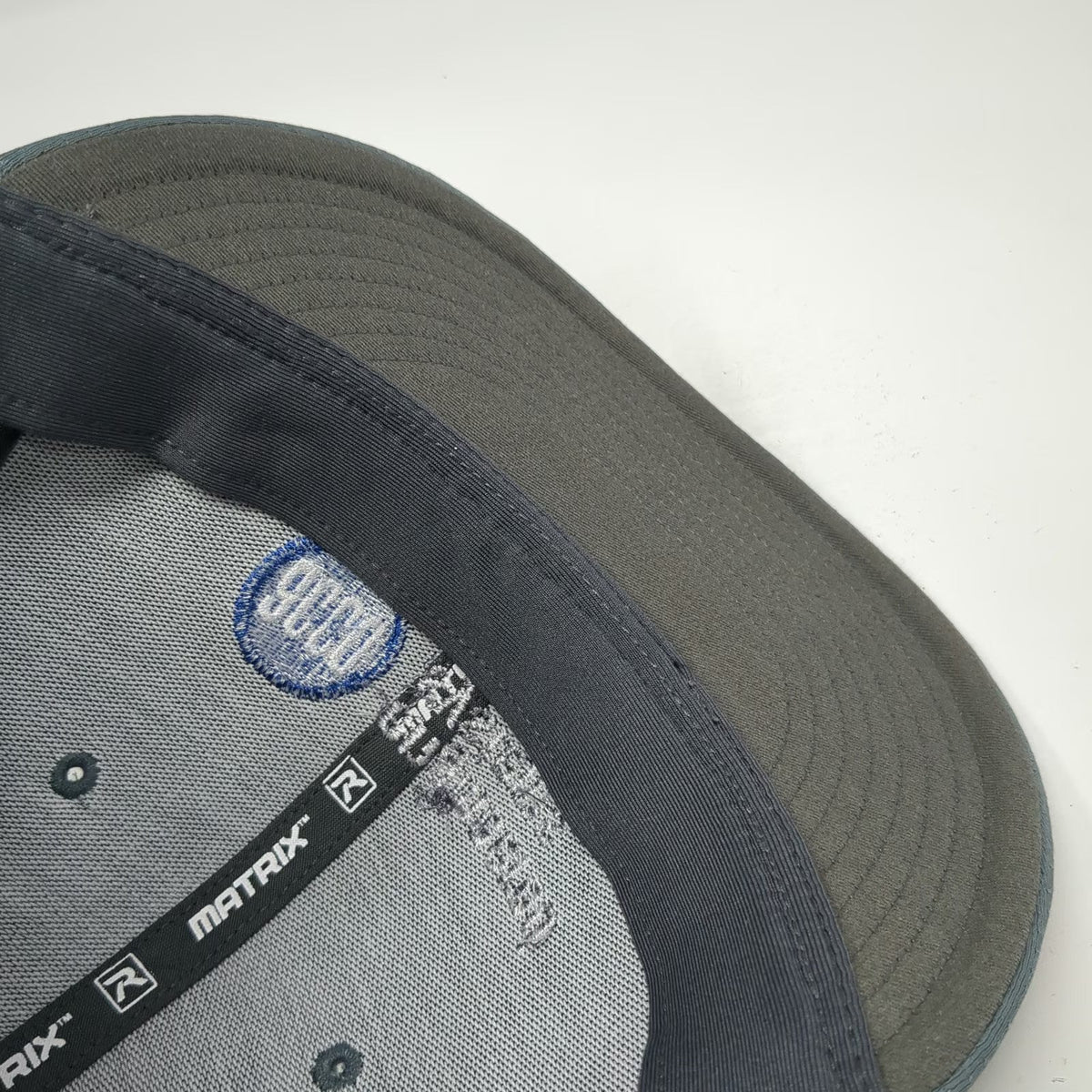 Richardson Baseball Cap Gray XL Acco Engineered Systems PTS50 Performance Hat