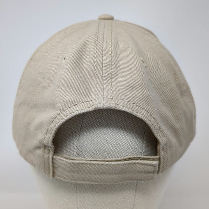 OTTO Baseball Cap Beige One Size God Trust Others Monitor Embroidered Cotton Hat