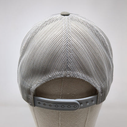The Sweet Lillies Snapback Trucker Hat Gray One Size Adjustable Mesh Back