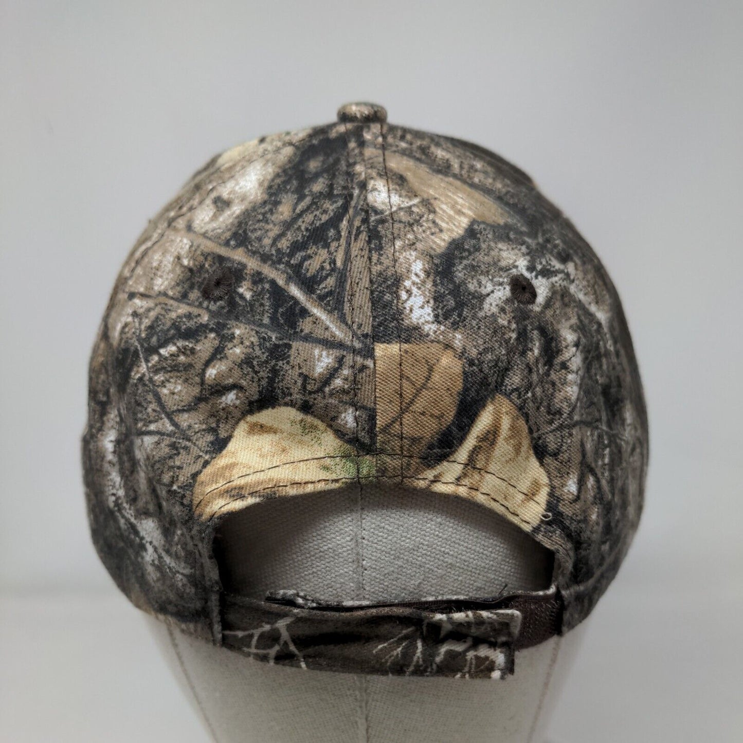 Brannon Electric Motor Strapback Hat Camo One Size Embroidered Chipola