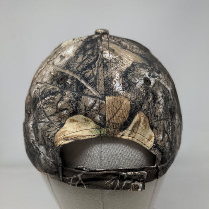 Brannon Electric Motor Strapback Hat Camo One Size Embroidered Chipola