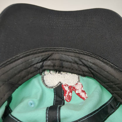 Disney Baseball Cap Blue Black Red One Size Minnie Mouse Heart Adjustable Hat