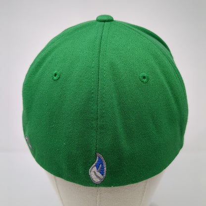 Ignite 811 Fitted Hat Green S/M Flexfit Eleven Elite Series Pacific Headwear