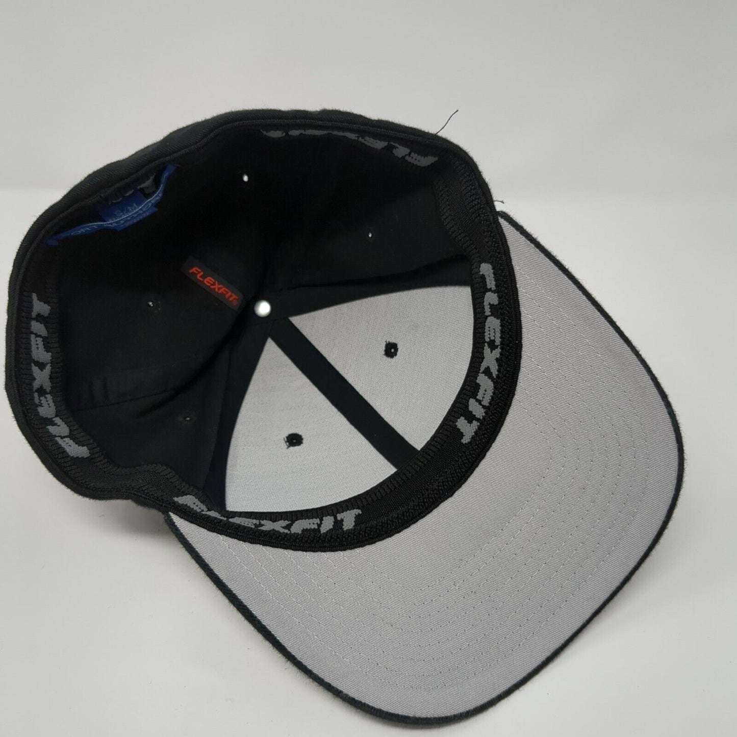 Scoular Fitted Hat Black S/M Embroidered Solid Flexfit Port Authority