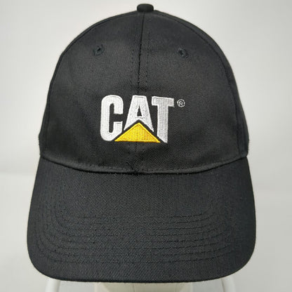 Caterpillar Baseball Cap Black One Size Cat MineStar Slideback Hat Mining Logo