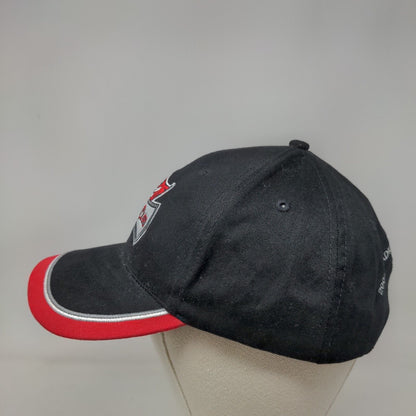 Tampa Bay Buccaneers Stadium Club Strapback Hat Black Embroidered Logo NFL
