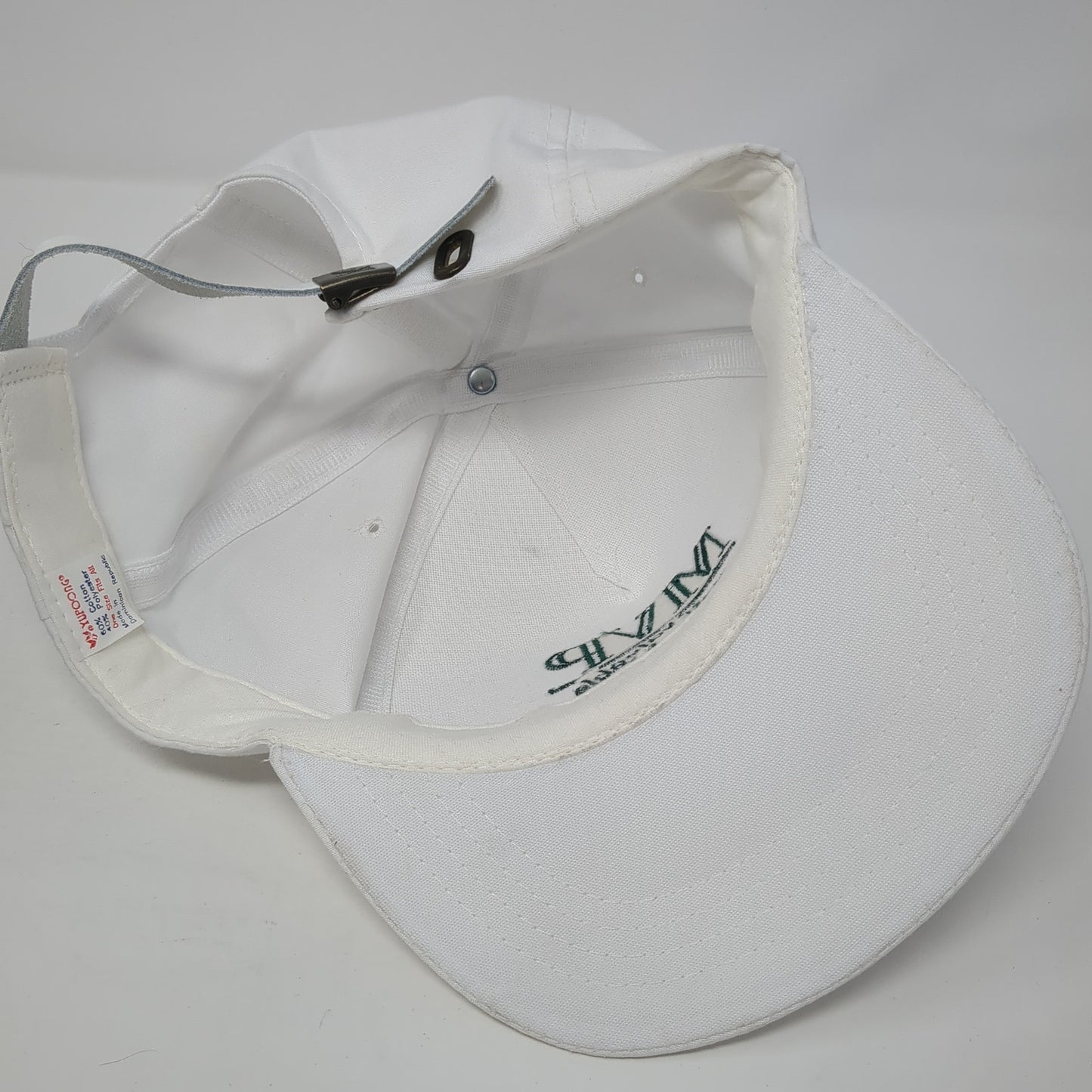 MVP Most Valuable Physician Slideback Hat White One Size Leather Strap