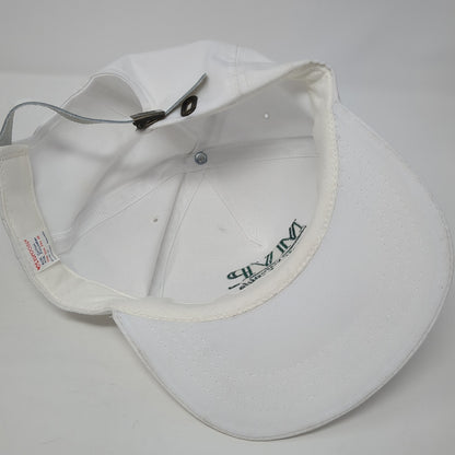 MVP Most Valuable Physician Slideback Hat White One Size Leather Strap