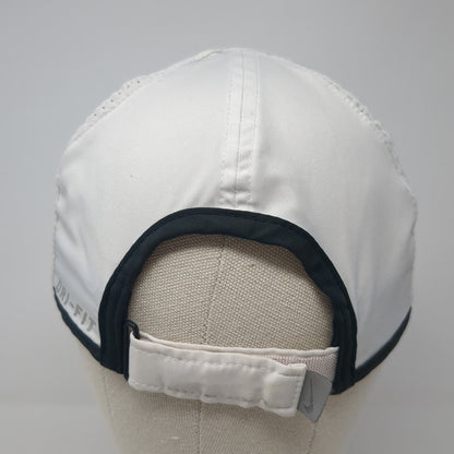 Nike Featherlight Strapback Hat White One Size Adjustable Dri-Fit