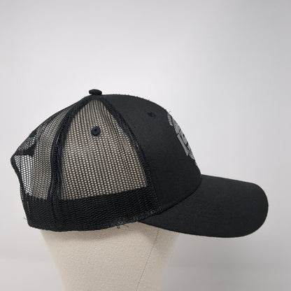 Inventory Sales Company Snapback Trucker Hat Black One Size Mesh Back