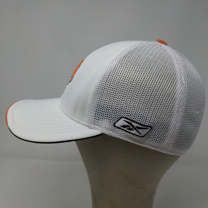 Reebok NFL Mesh Back Hat White OSFA Cincinnati Bengals Embroidered Logo Vintage