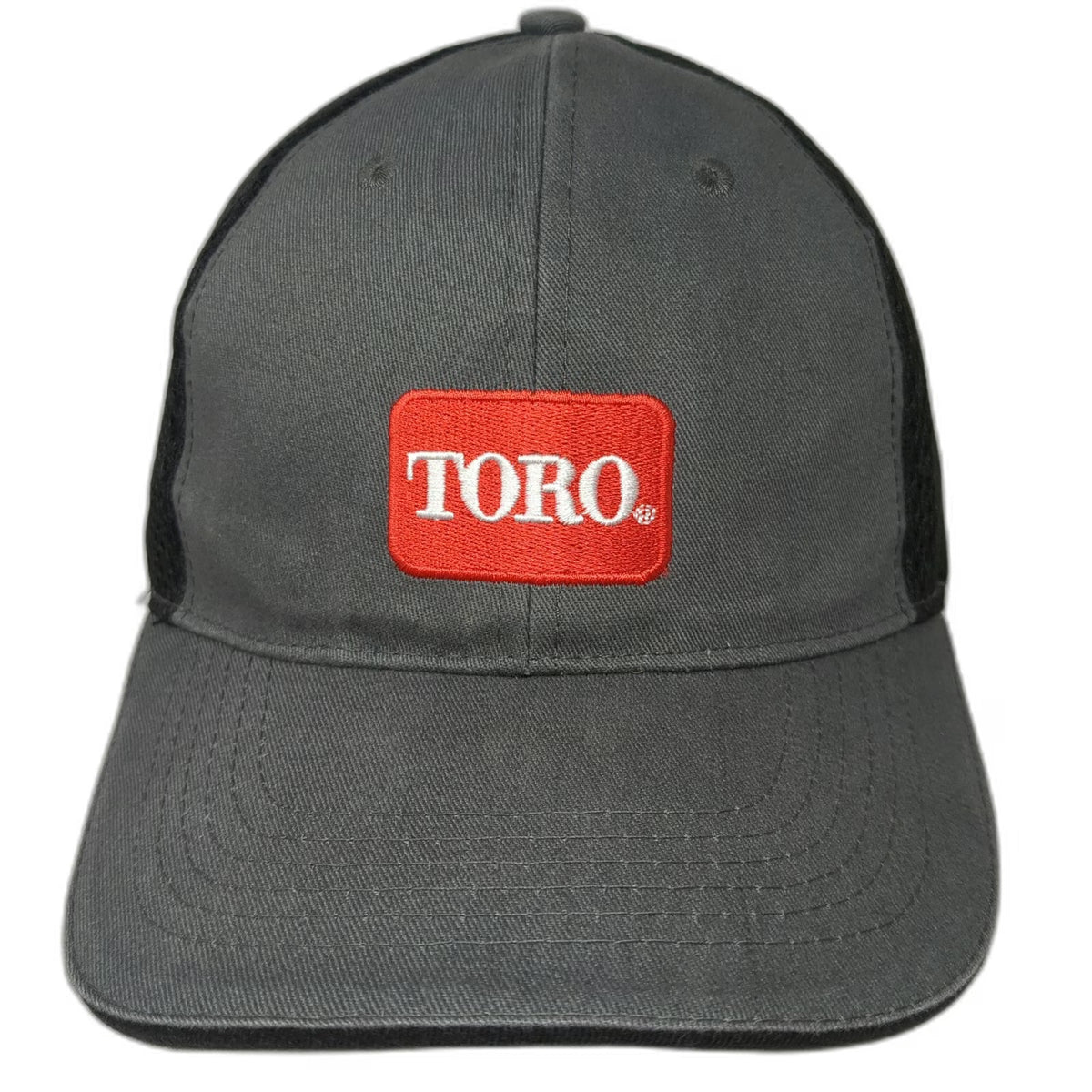 4imprint Baseball Cap Gray One Size Toro Mesh Back Strapback Irrigation Hat