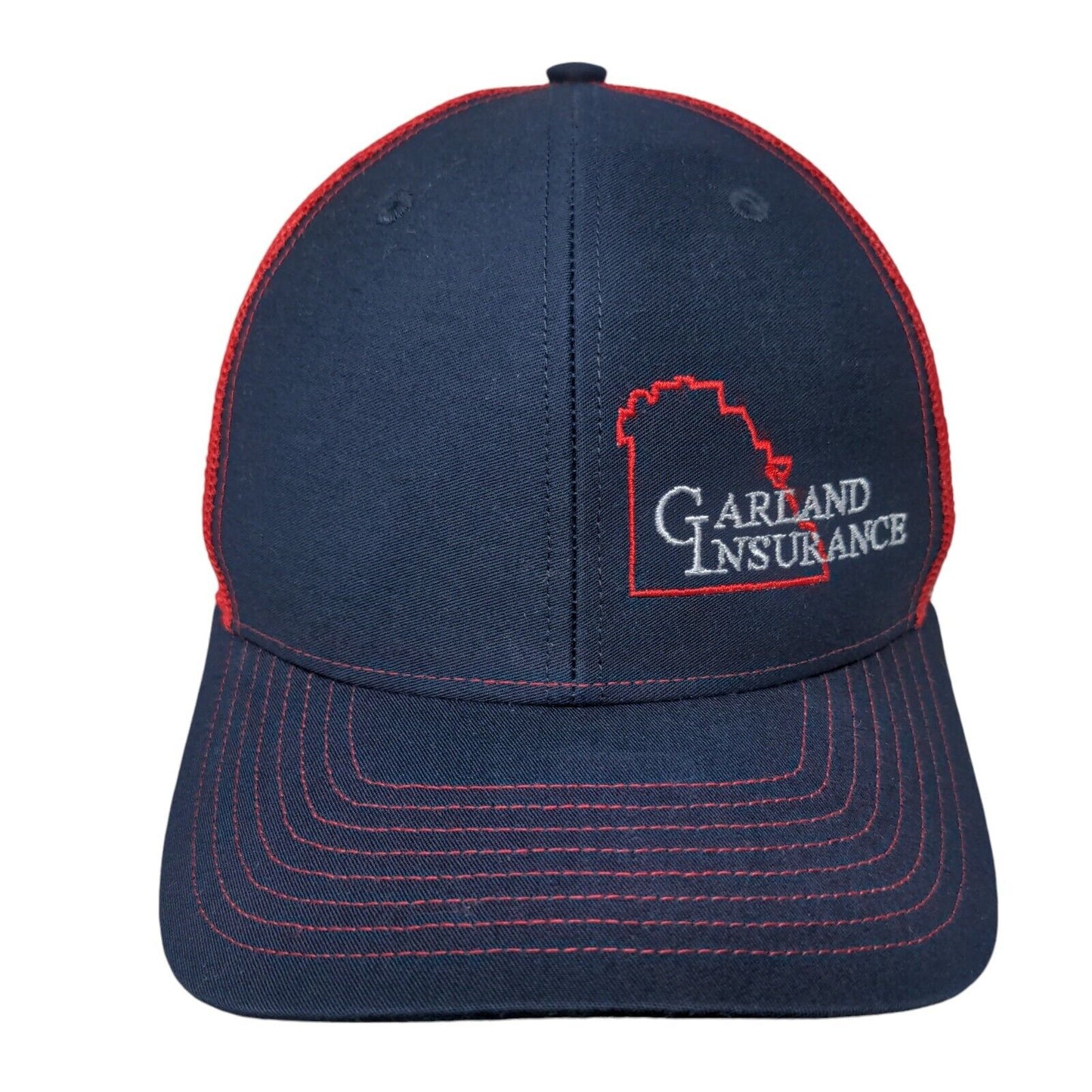Garland Insurance Snapback Trucker Hat Multicolor One Size Mesh Back Richardson