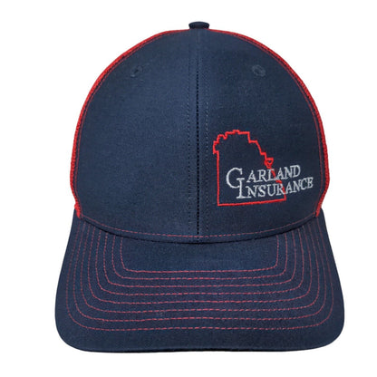 Garland Insurance Snapback Trucker Hat Multicolor One Size Mesh Back Richardson